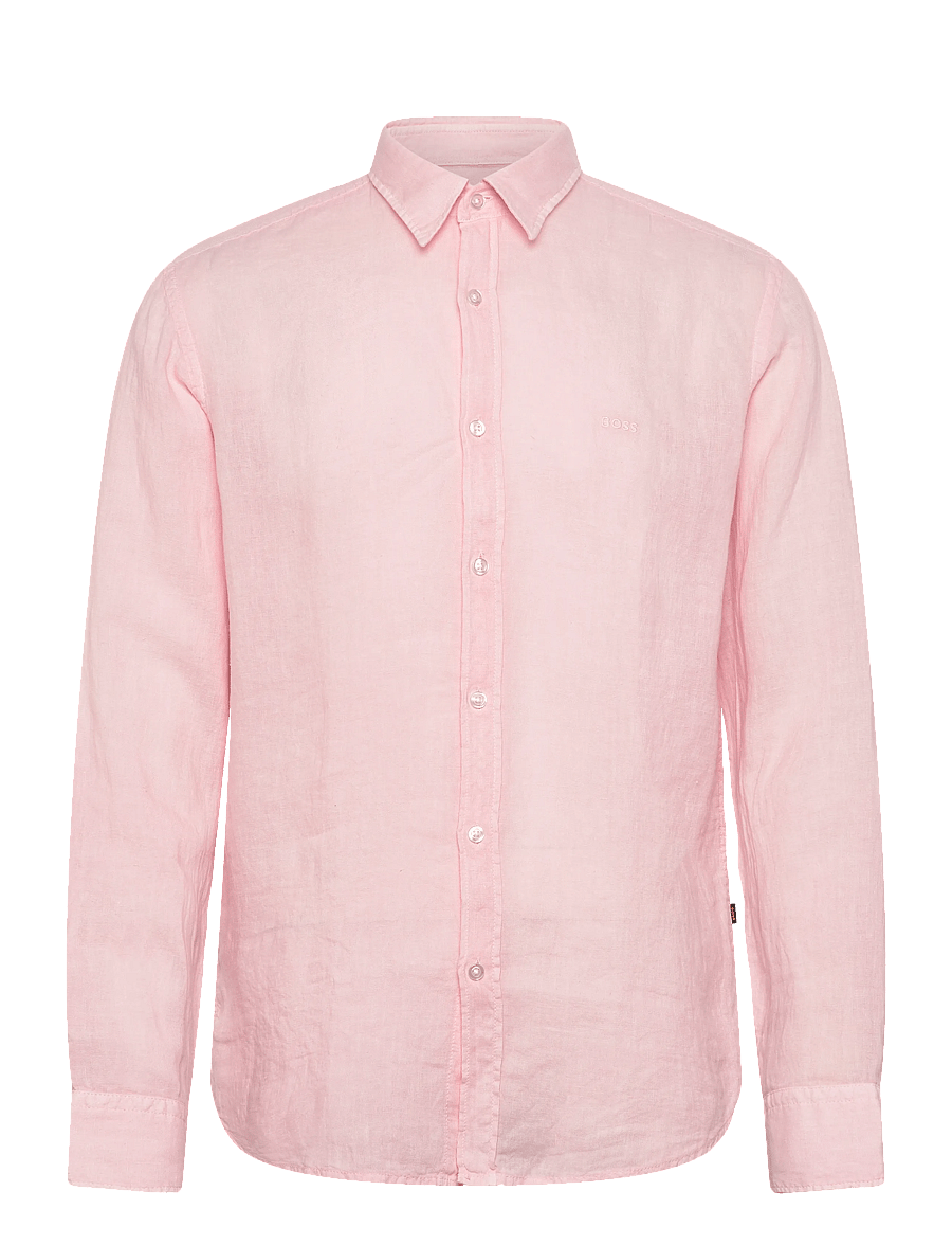 BOSS - Relegant_6_M - hørskjorter - light/pastel pink - 1