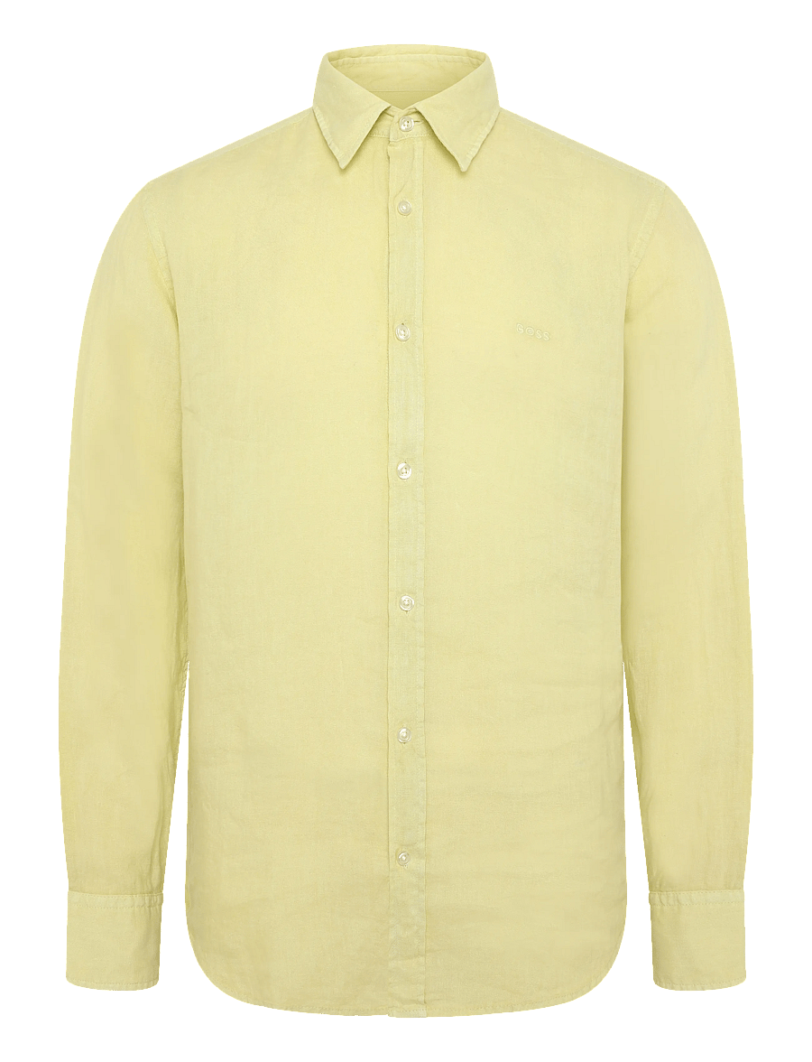 BOSS - Relegant_6_M - hørskjorter - medium beige - 1