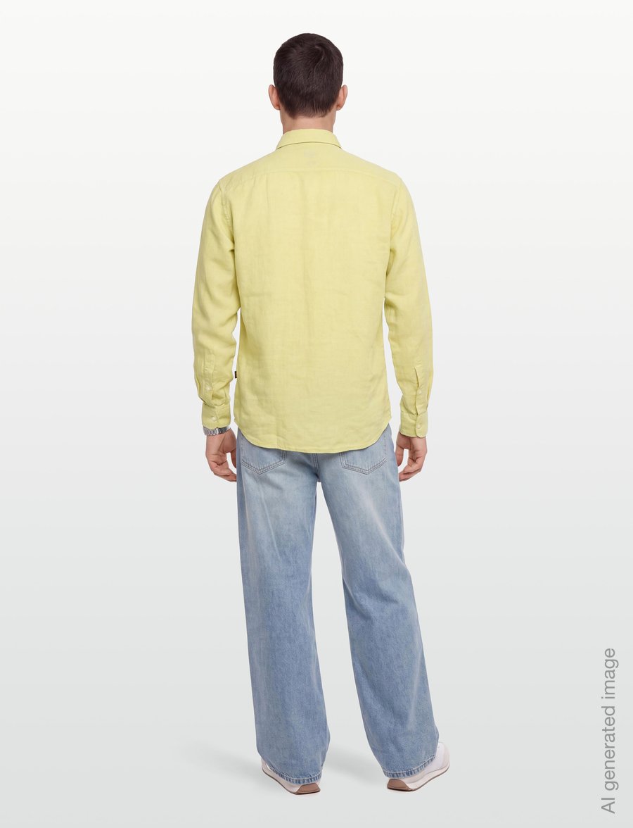 BOSS - Relegant_6_M - hørskjorter - medium beige - 4