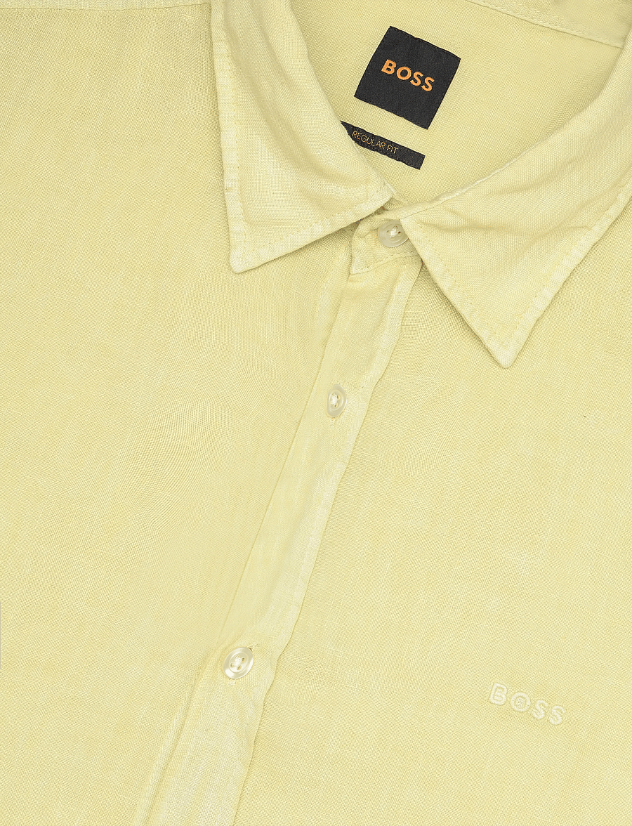 BOSS - Relegant_6_M - hørskjorter - medium beige - 5