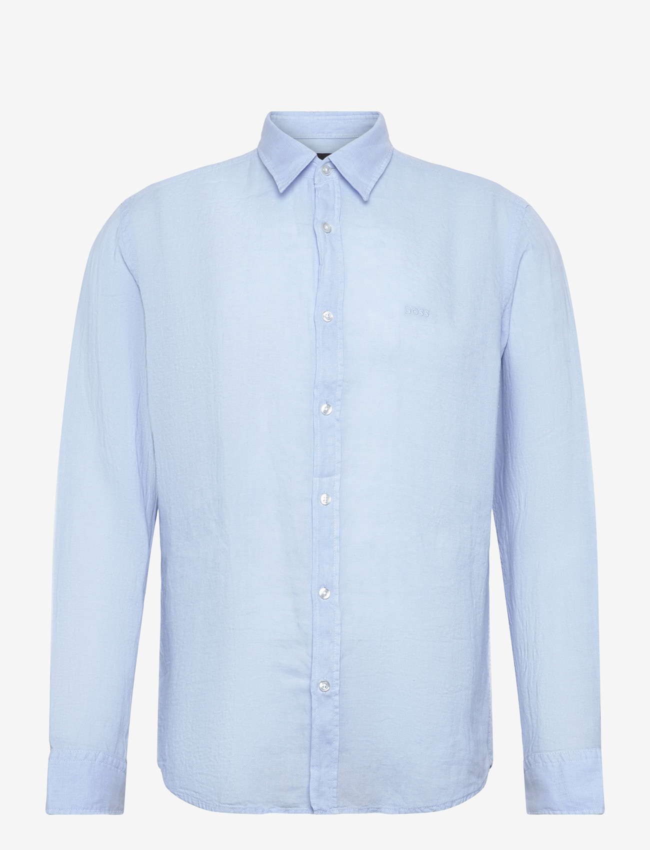 BOSS - Relegant_6_M - hørskjorter - open blue - 1