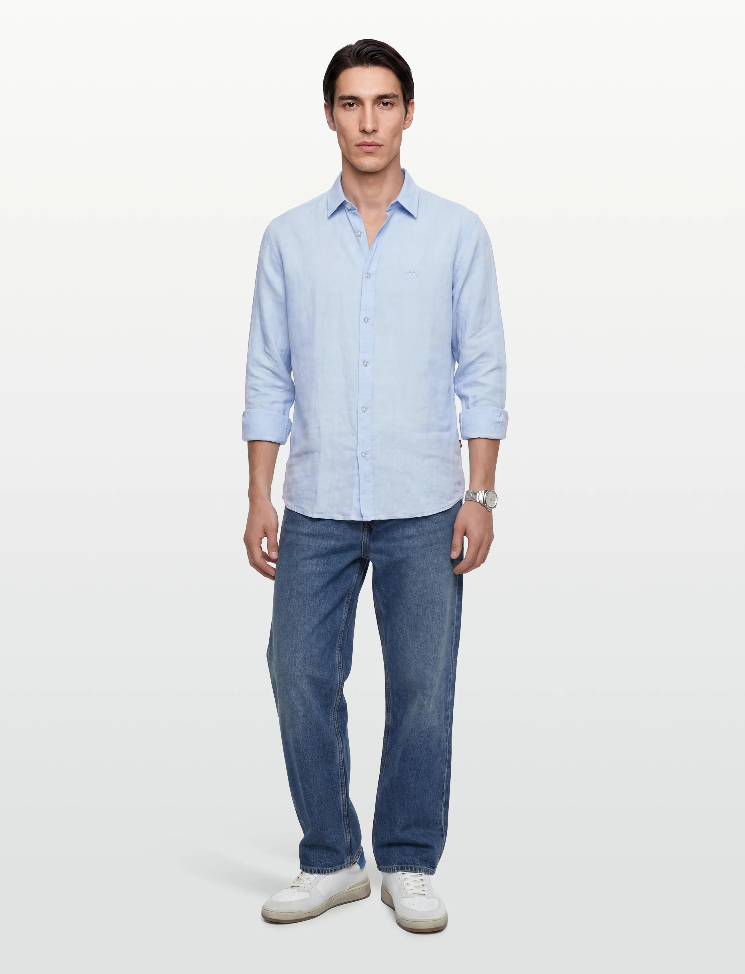 BOSS Relegant_6_M - Linnekläder - OPEN BLUE / blue