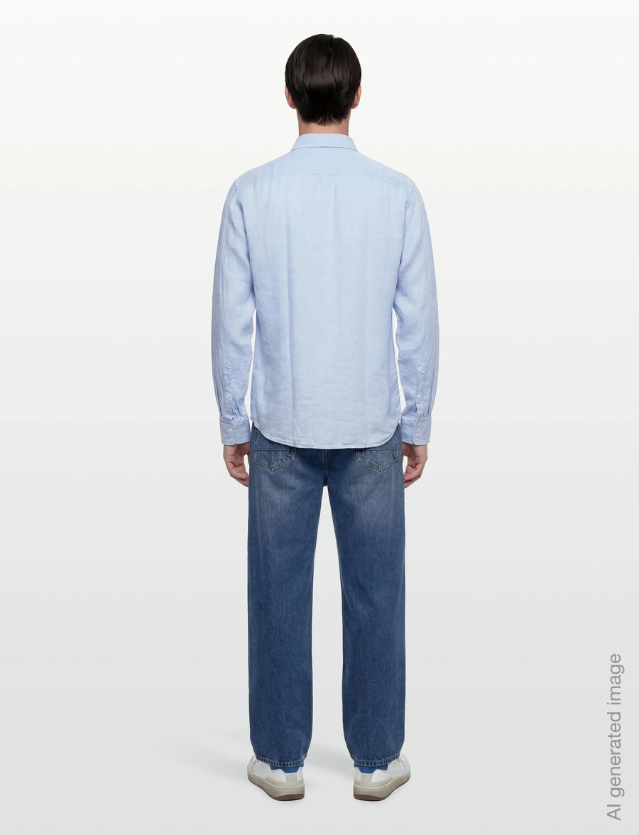 BOSS - Relegant_6_M - leinenhemden - open blue - 4