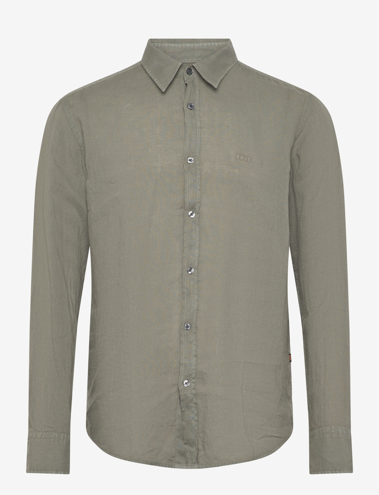BOSS - Relegant_6_M - hørskjorter - open grey - 1