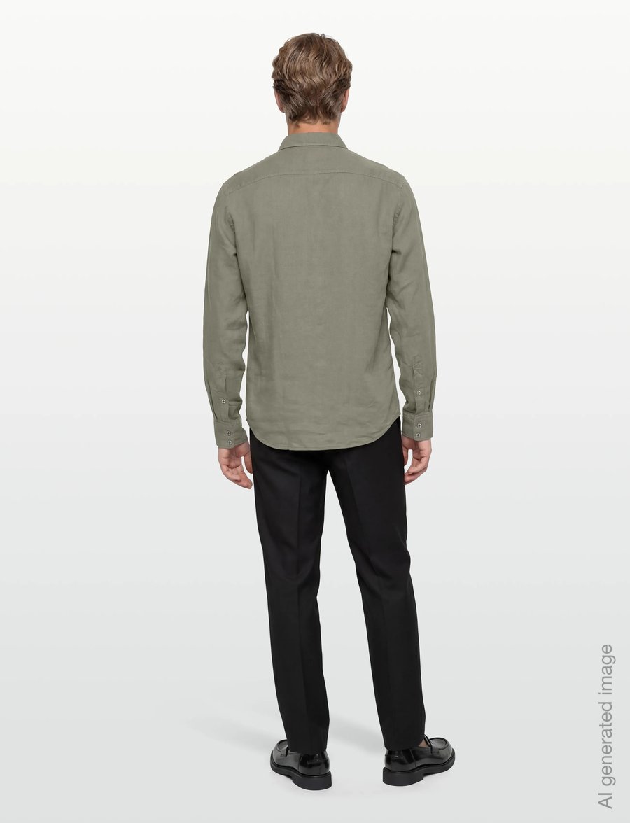 BOSS - Relegant_6_M - leinenhemden - open grey - 4