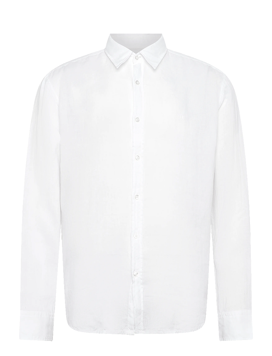 BOSS - Relegant_6_M - hørskjorter - white - 1