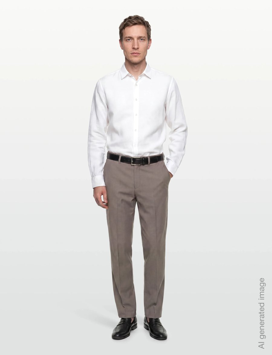 BOSS - Relegant_6_M - hørskjorter - white - 0