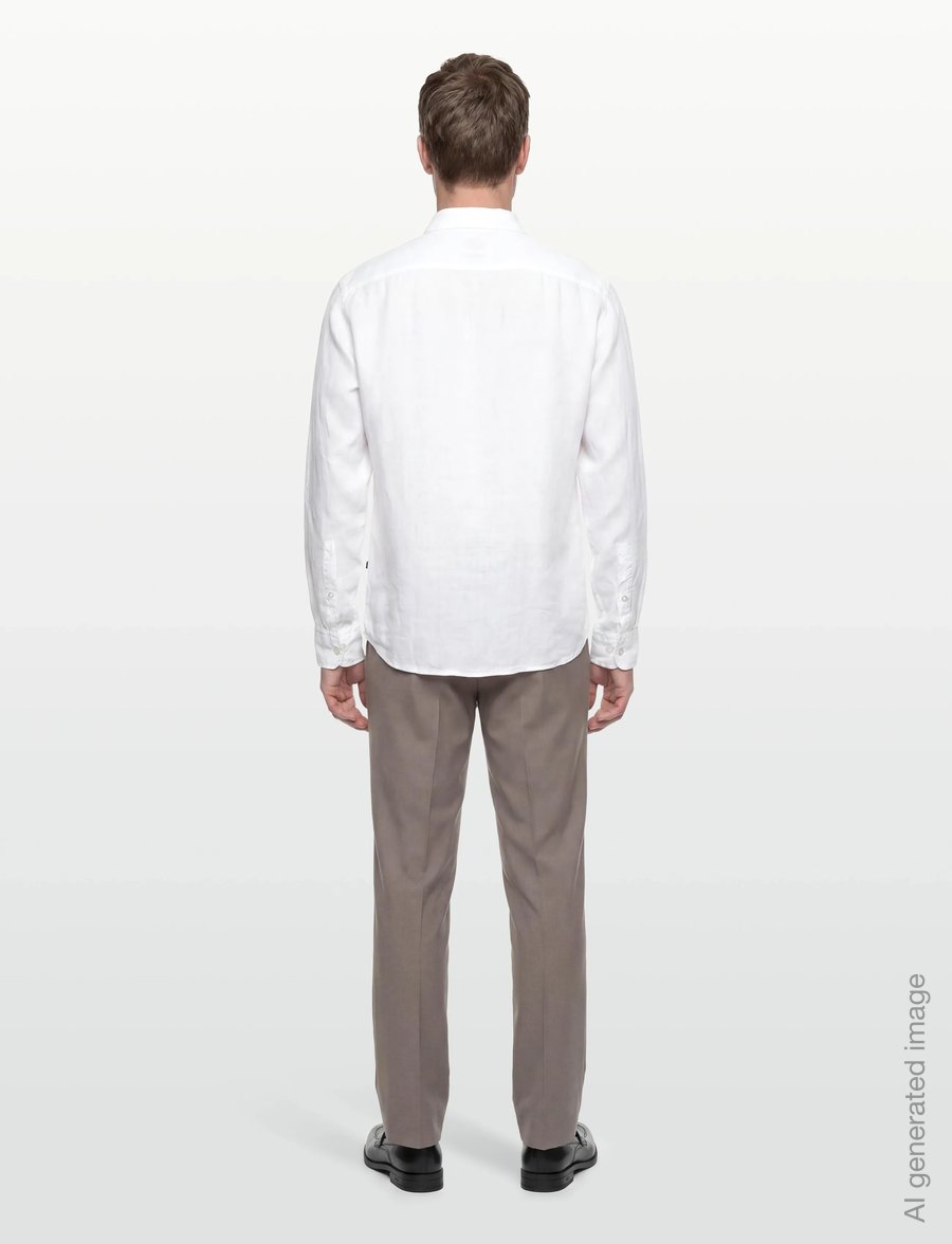 BOSS - Relegant_6_M - hørskjorter - white - 4