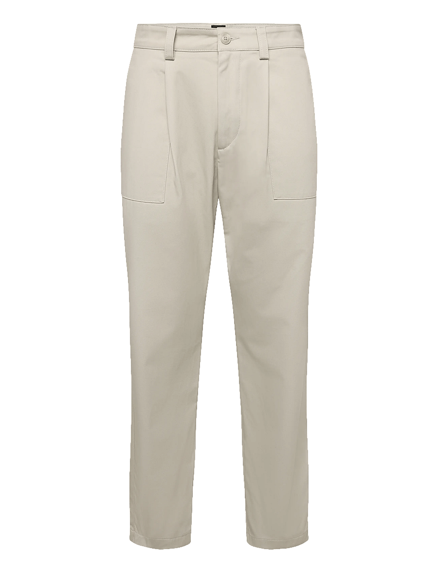 BOSS - Chino_Straight_PL1 - chino-püksid - light beige - 0