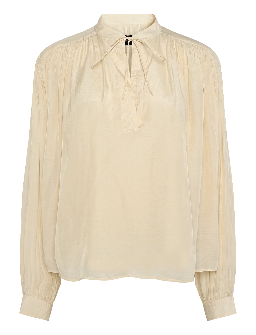 BOSS - C_Bellis - langärmelige blusen - light/pastel yellow - 0