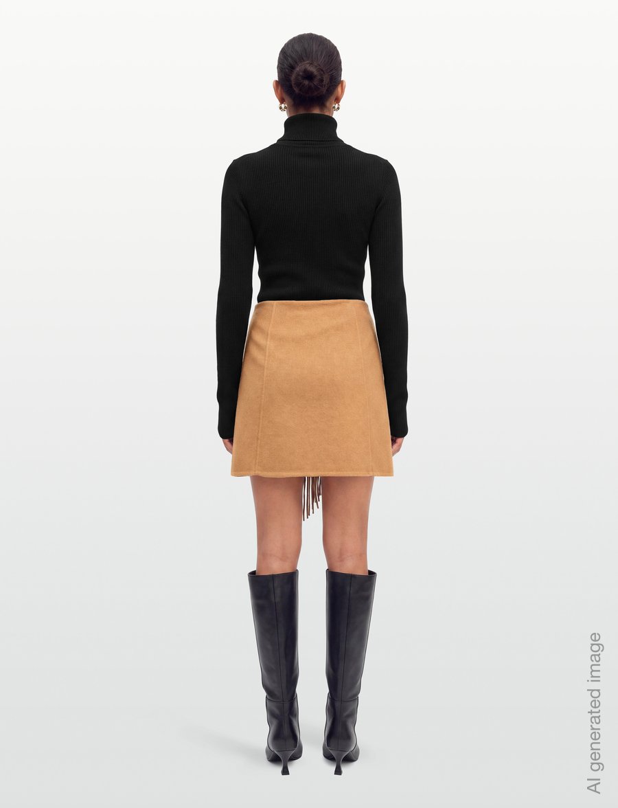 BOSS - C_Vafrina - short skirts - rust/copper - 4