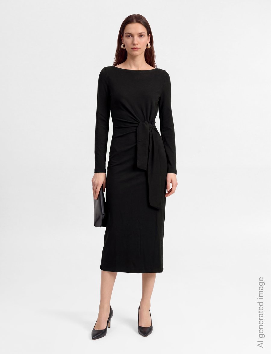 BOSS - C_Erlot_4 - midiklänningar - black - 0