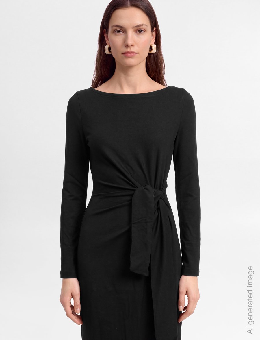 BOSS - C_Erlot_4 - midiklänningar - black - 3