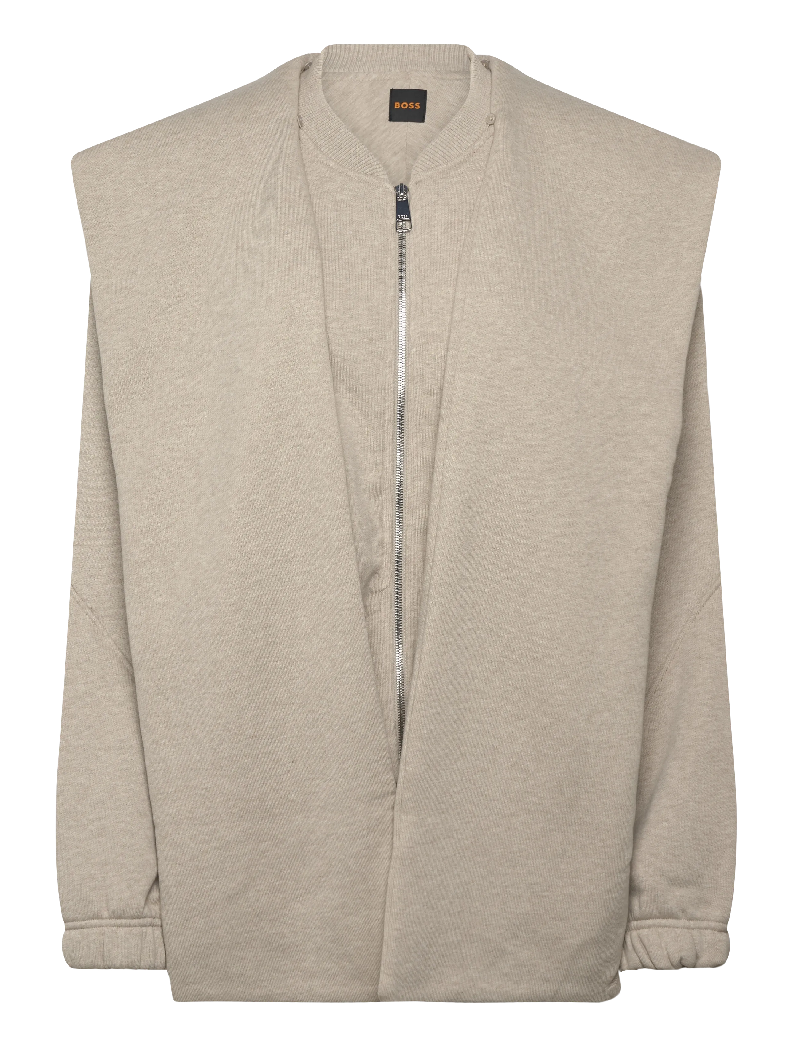 BOSS C_Escarf - Sweatshirts - DARK BEIGE / beige