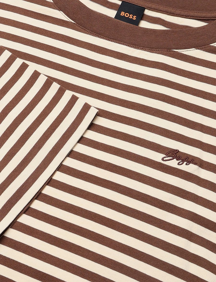 BOSS - C_Ewa_stripe - langärmlige tops - open miscellaneous - 2