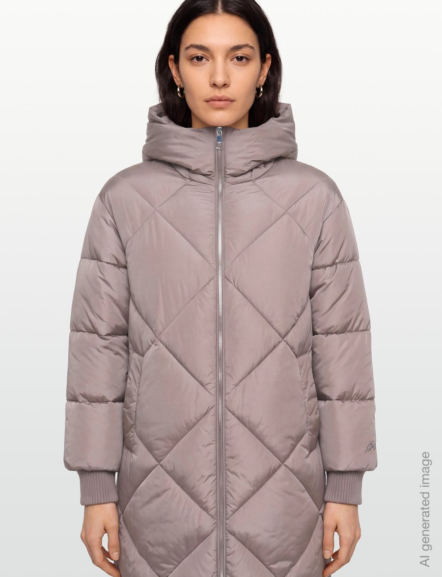 BOSS - C_Pyrani1 - winterjacken - brown overflow - 3