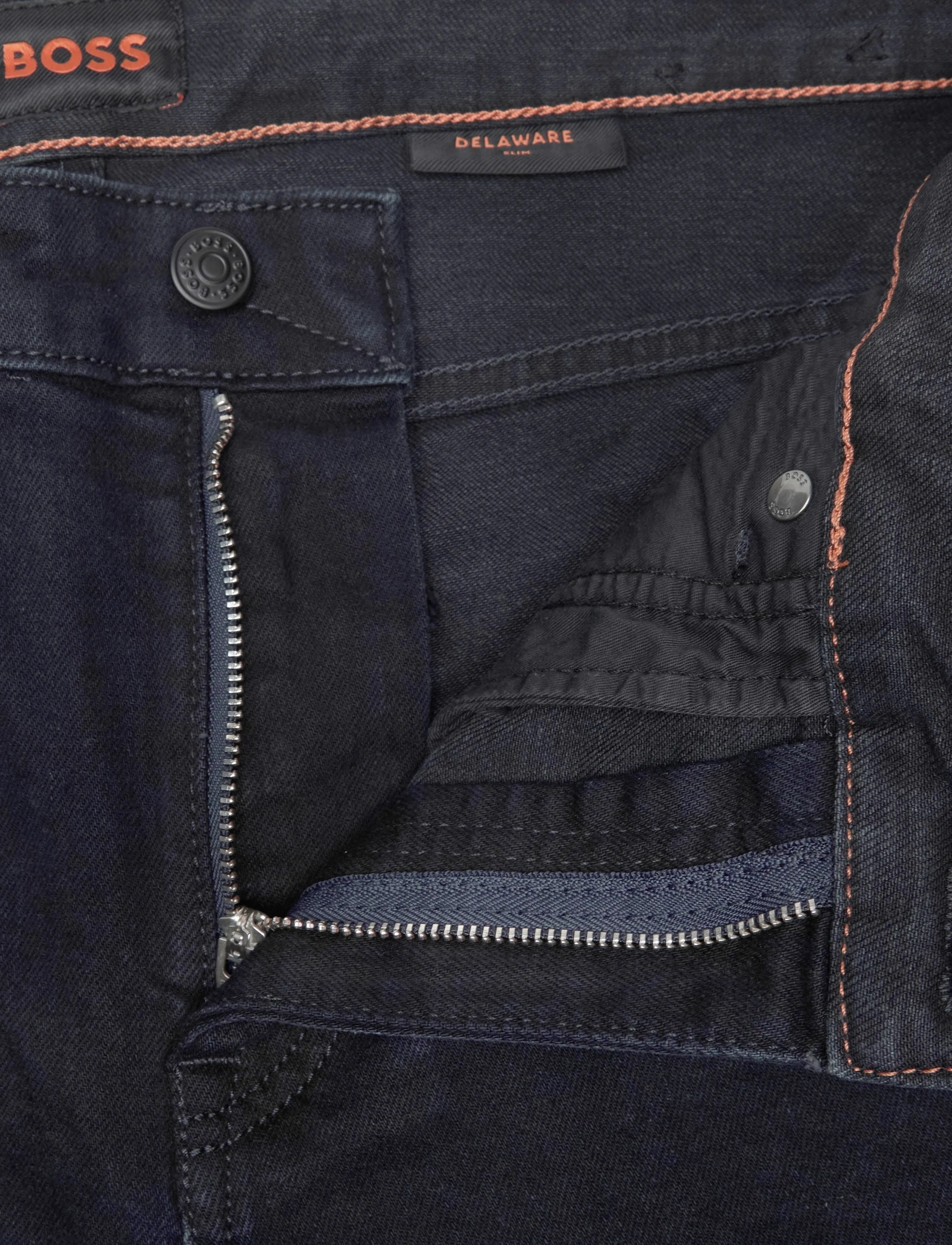 BOSS - DELAWARE BO - slim-fit jeans - dark blue - 3