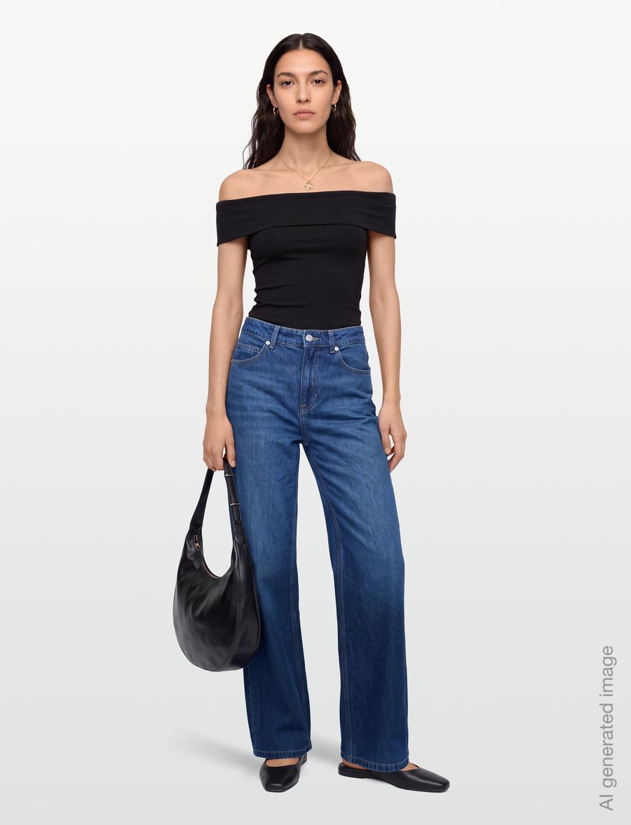 BOSS - C_MARLENE HR 15.0 - vida jeans - medium blue - 0
