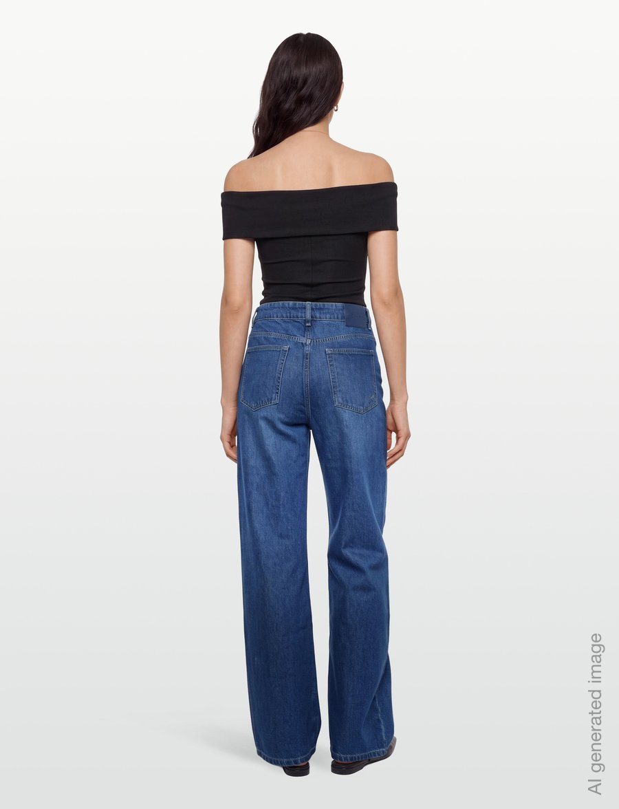 BOSS - C_MARLENE HR 15.0 - vida jeans - medium blue - 4
