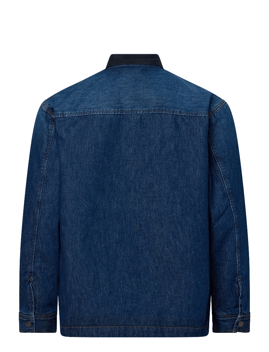 BOSS - LAREDO-4 BO - ungefütterte denimjacken - navy - 1