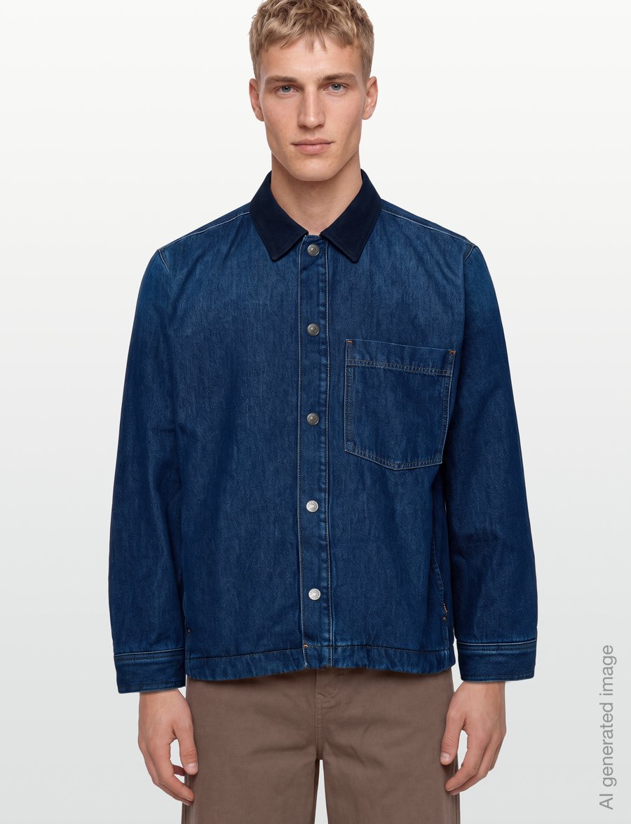 BOSS - LAREDO-4 BO - unlined denim jackets - navy - 3