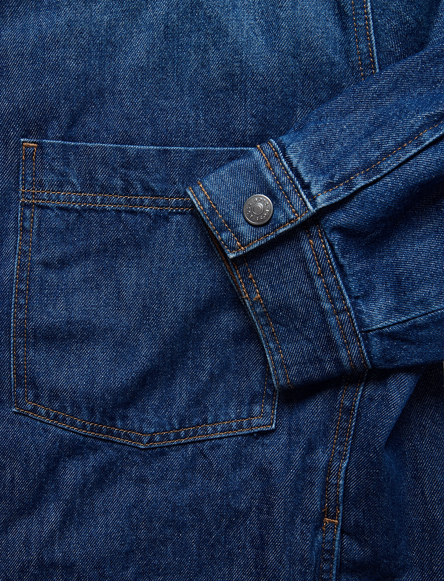 BOSS - LAREDO-4 BO - ungefütterte denimjacken - navy - 3