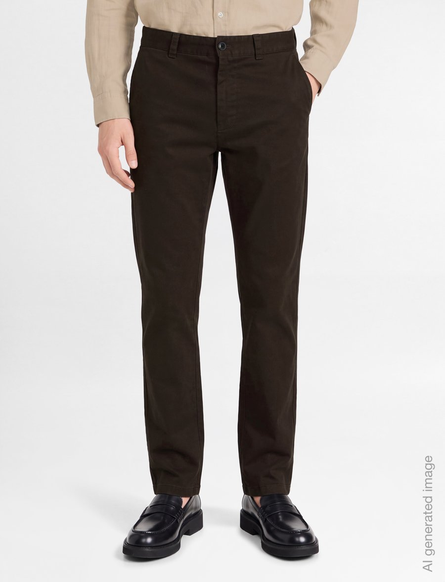 BOSS - Chino-Slim-2 - chinos - dark brown - 3