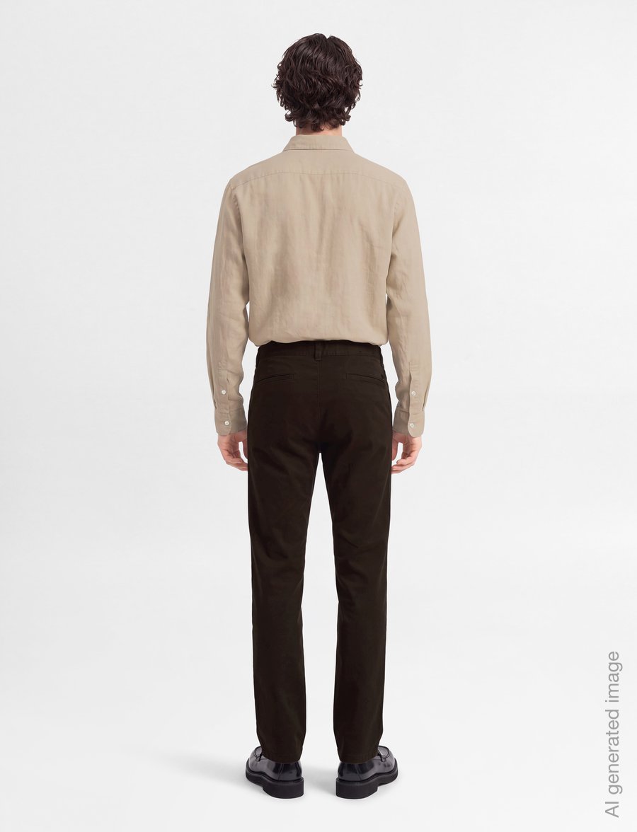 BOSS - Chino-Slim-2 - chinos - dark brown - 4