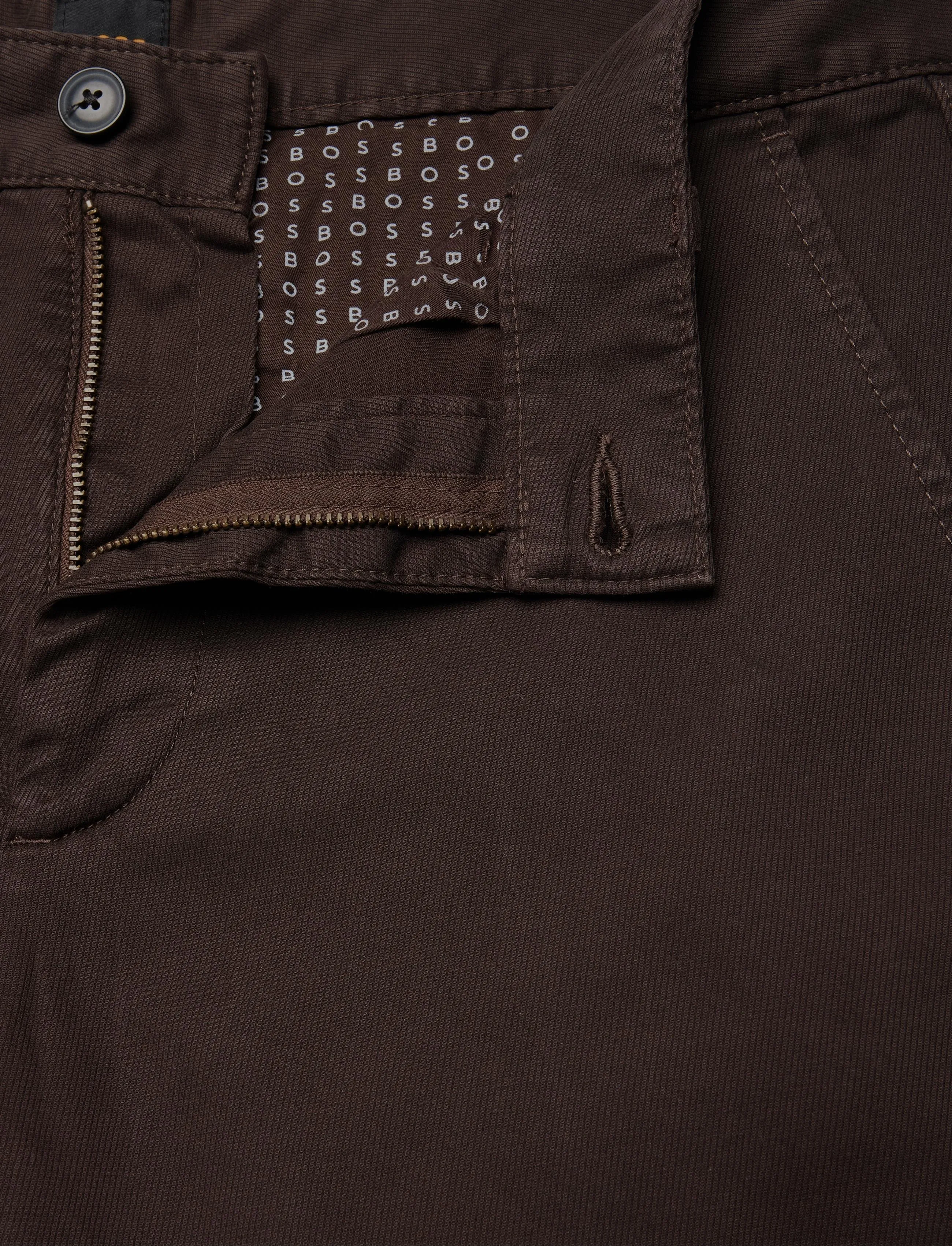 BOSS - Chino-Slim-2 - chinos - dark brown - 3