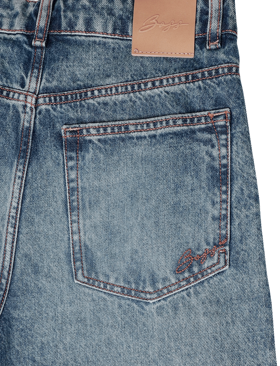 BOSS - C_MARLENE HR 16.0 - wide leg jeans - medium blue - 4