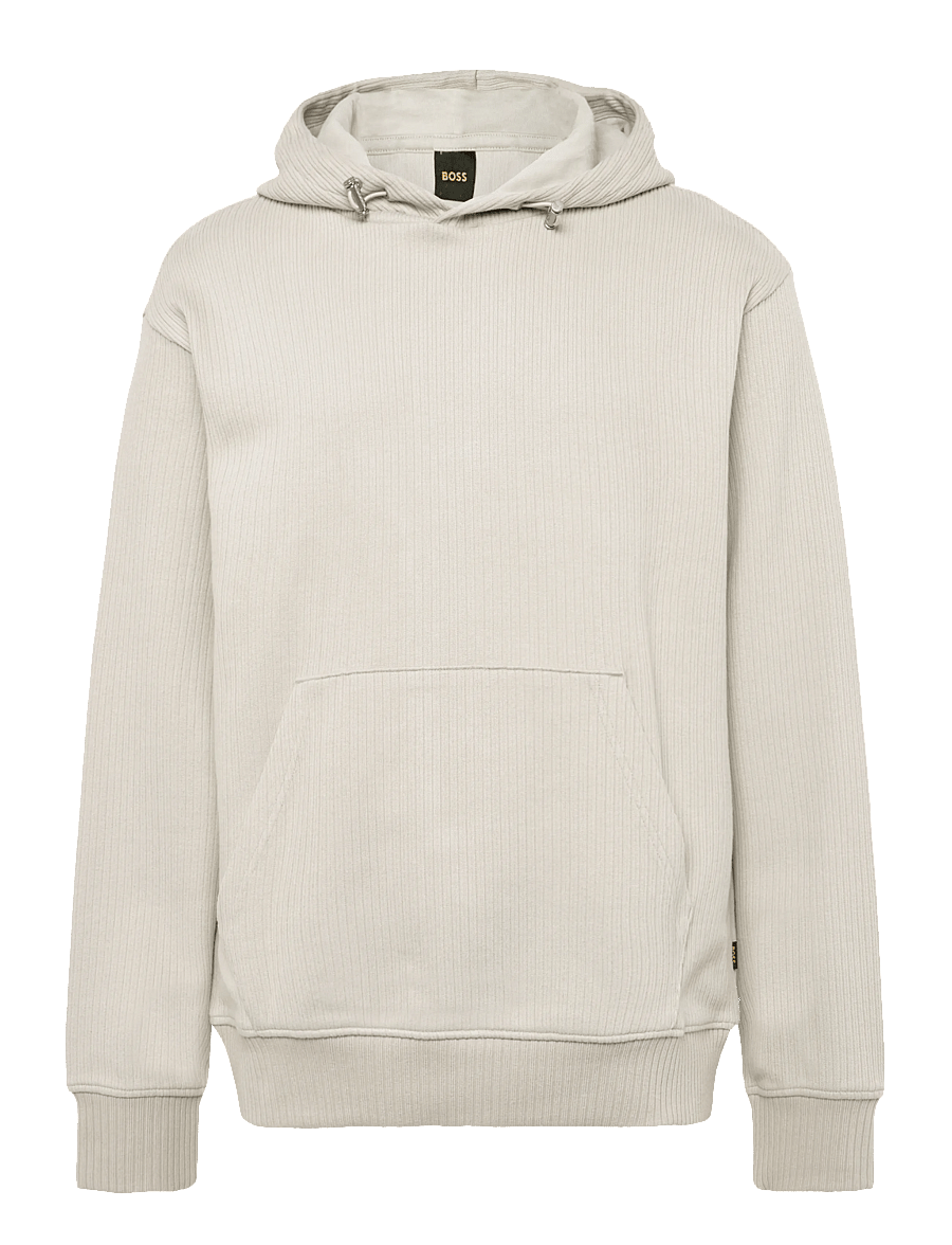 BOSS - We_Cordu - kapuzenpullover - light beige - 0