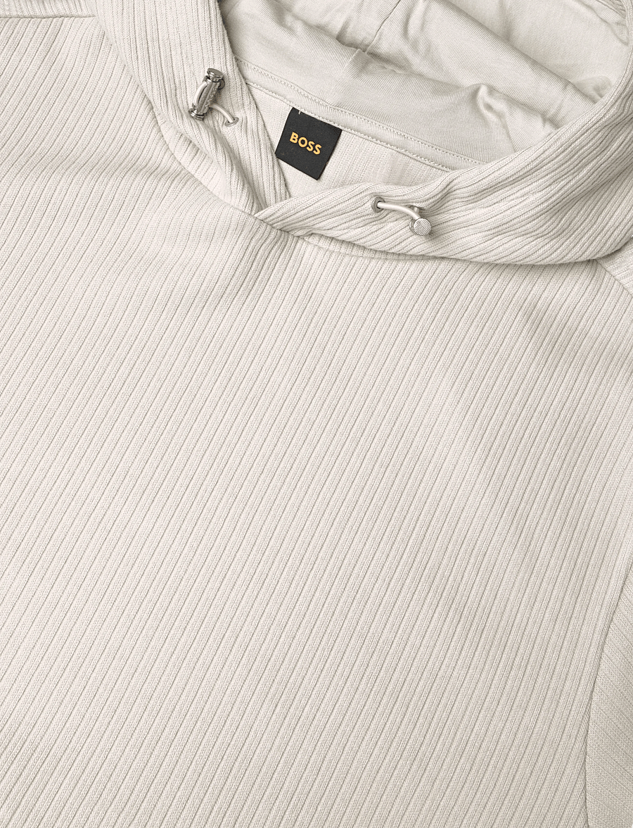 BOSS - We_Cordu - kapuzenpullover - light beige - 2