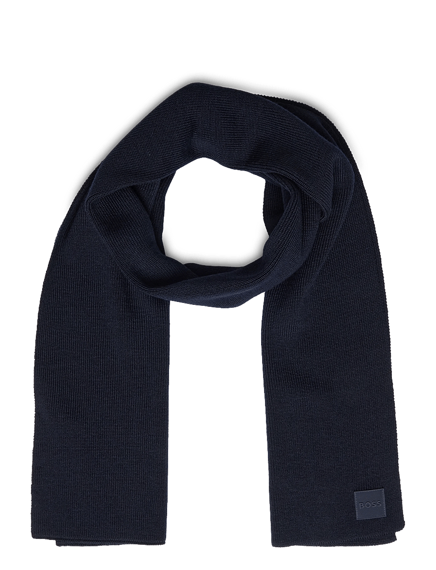 BOSS - Foxon_Scarf - winter scarves - dark blue - 0