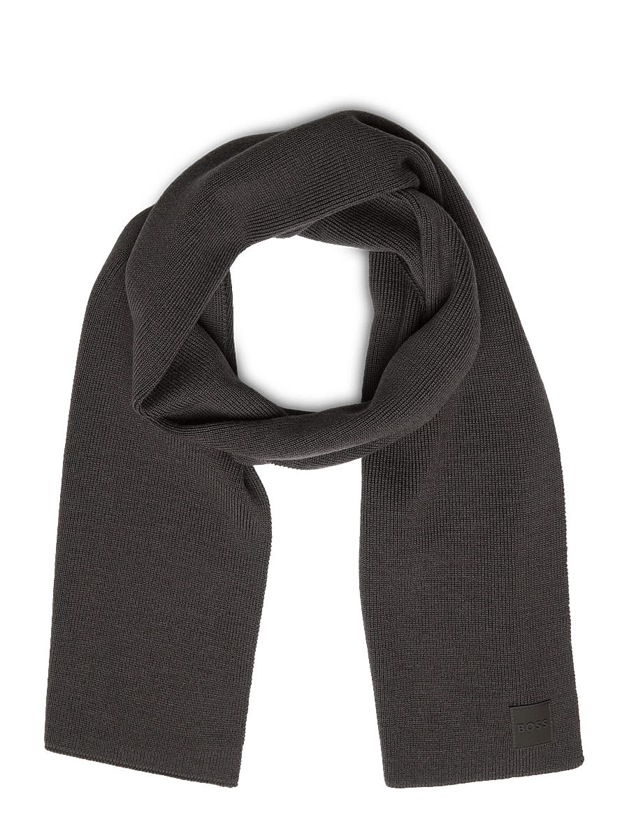 BOSS - Foxon_Scarf - talvesallid - dark brown - 0