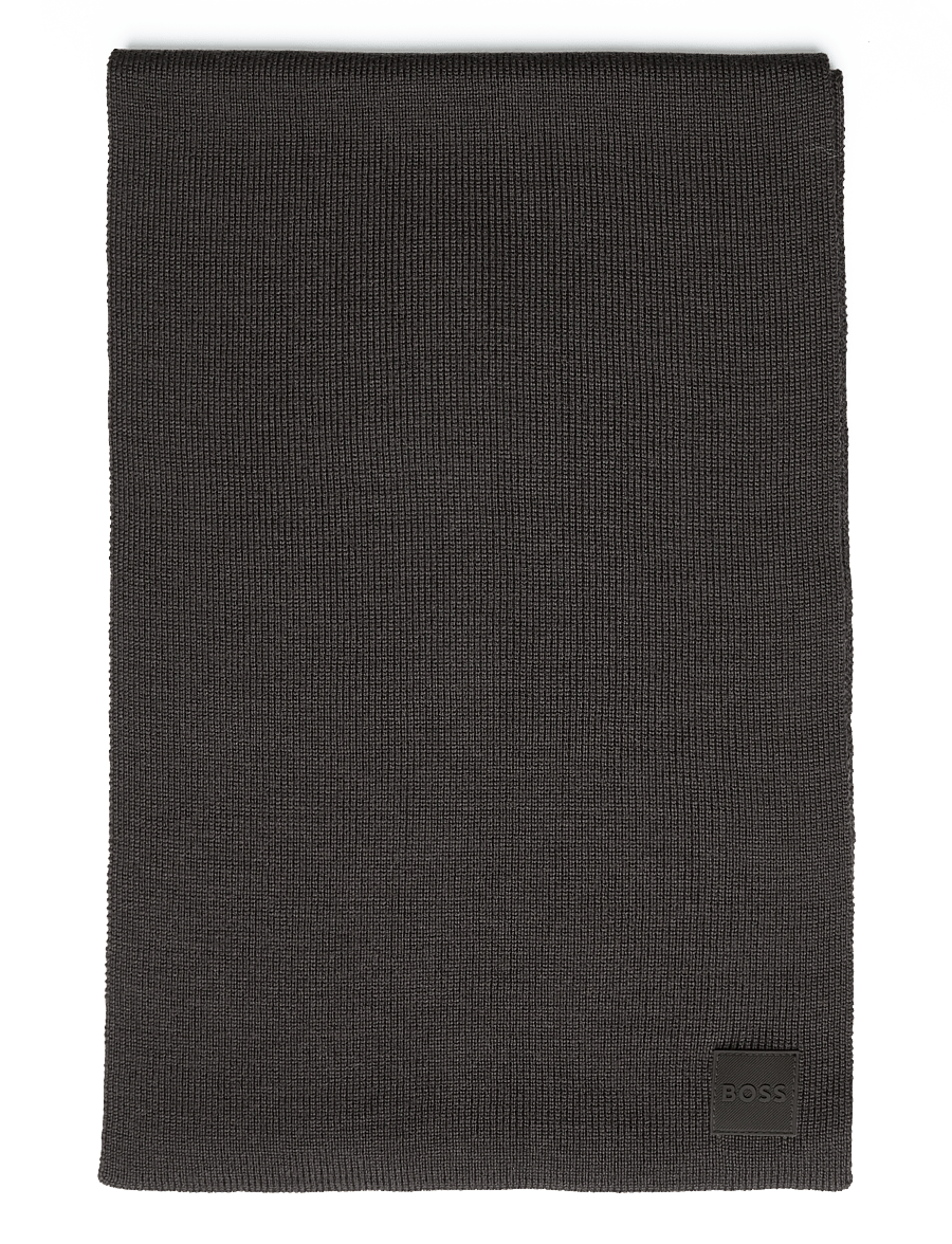 BOSS - Foxon_Scarf - talvesallid - dark brown - 1