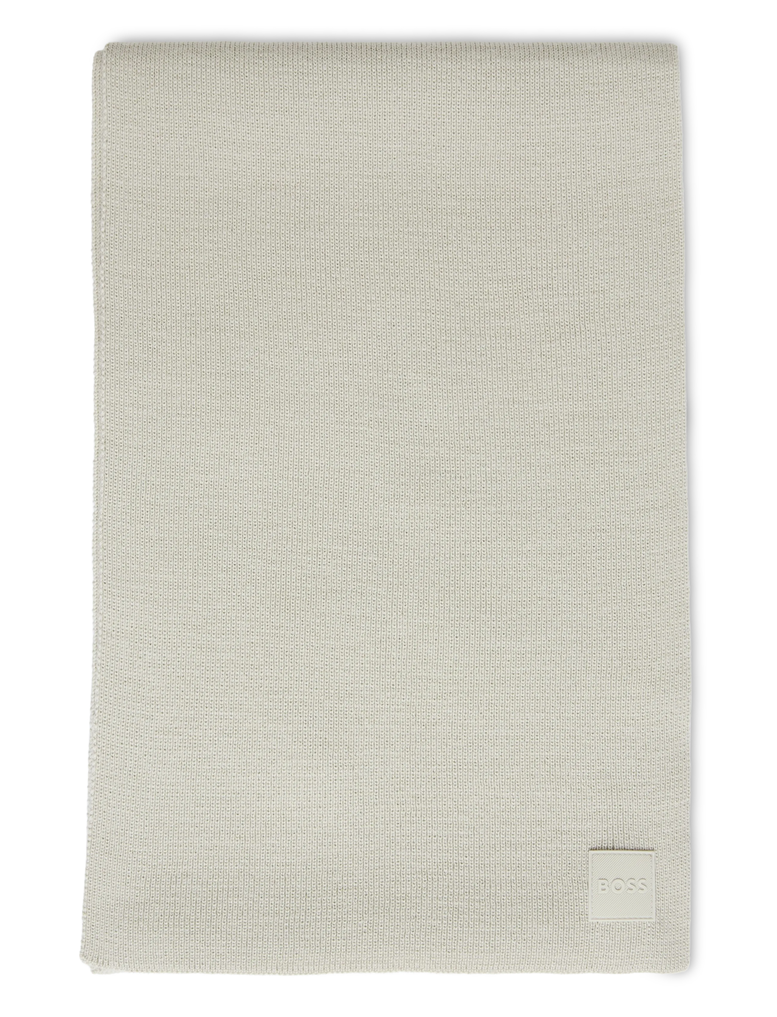 BOSS - Foxon_Scarf - talvesallid - light beige - 1