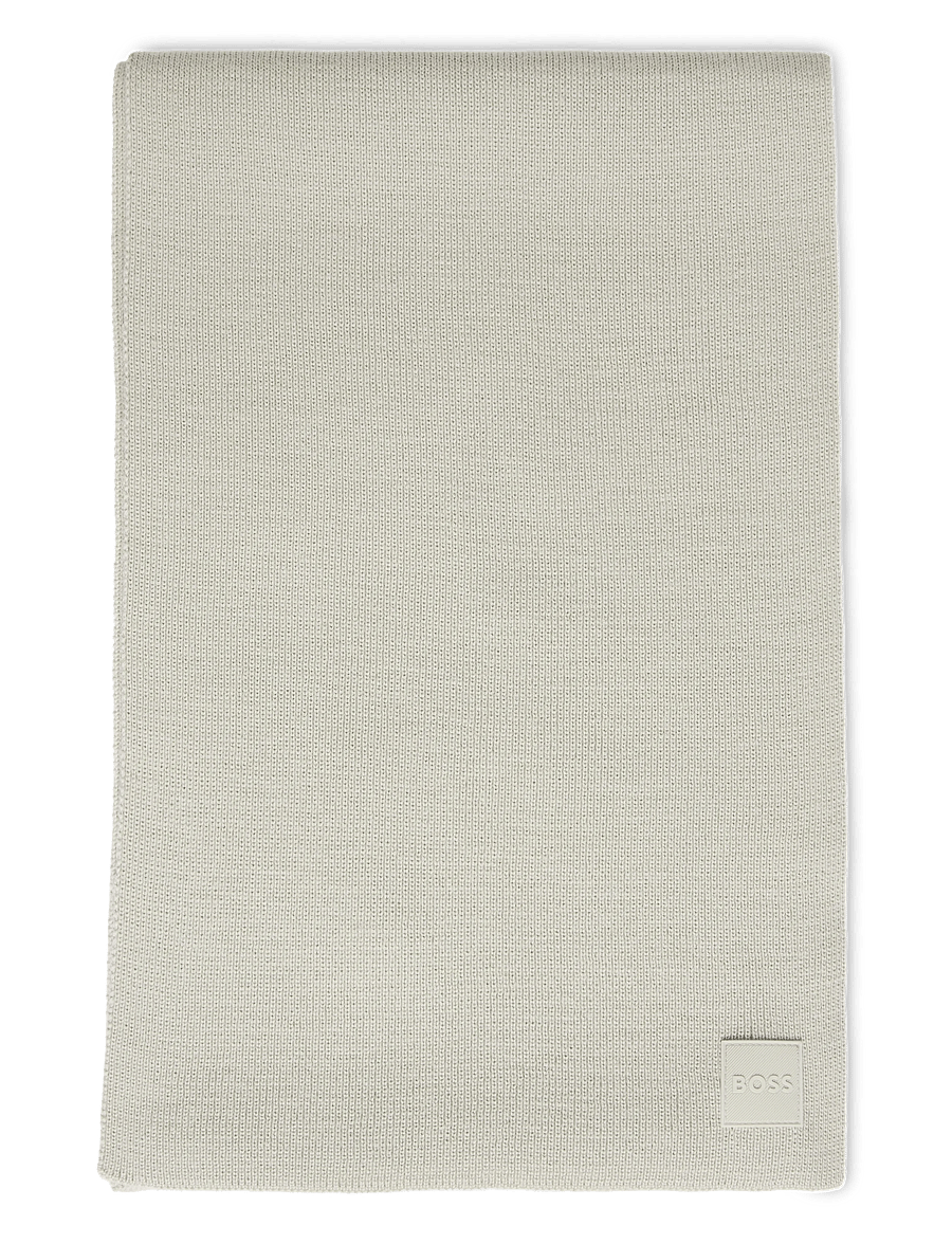 BOSS - Foxon_Scarf - talvesallid - light beige - 1