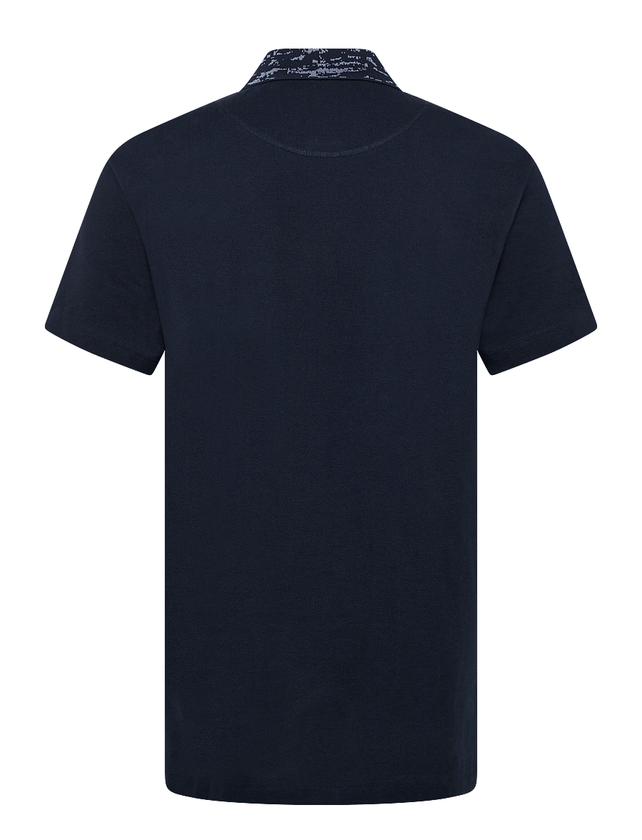 BOSS - Pe_BalticCollar - lühikeste varrukatega polod - dark blue - 1