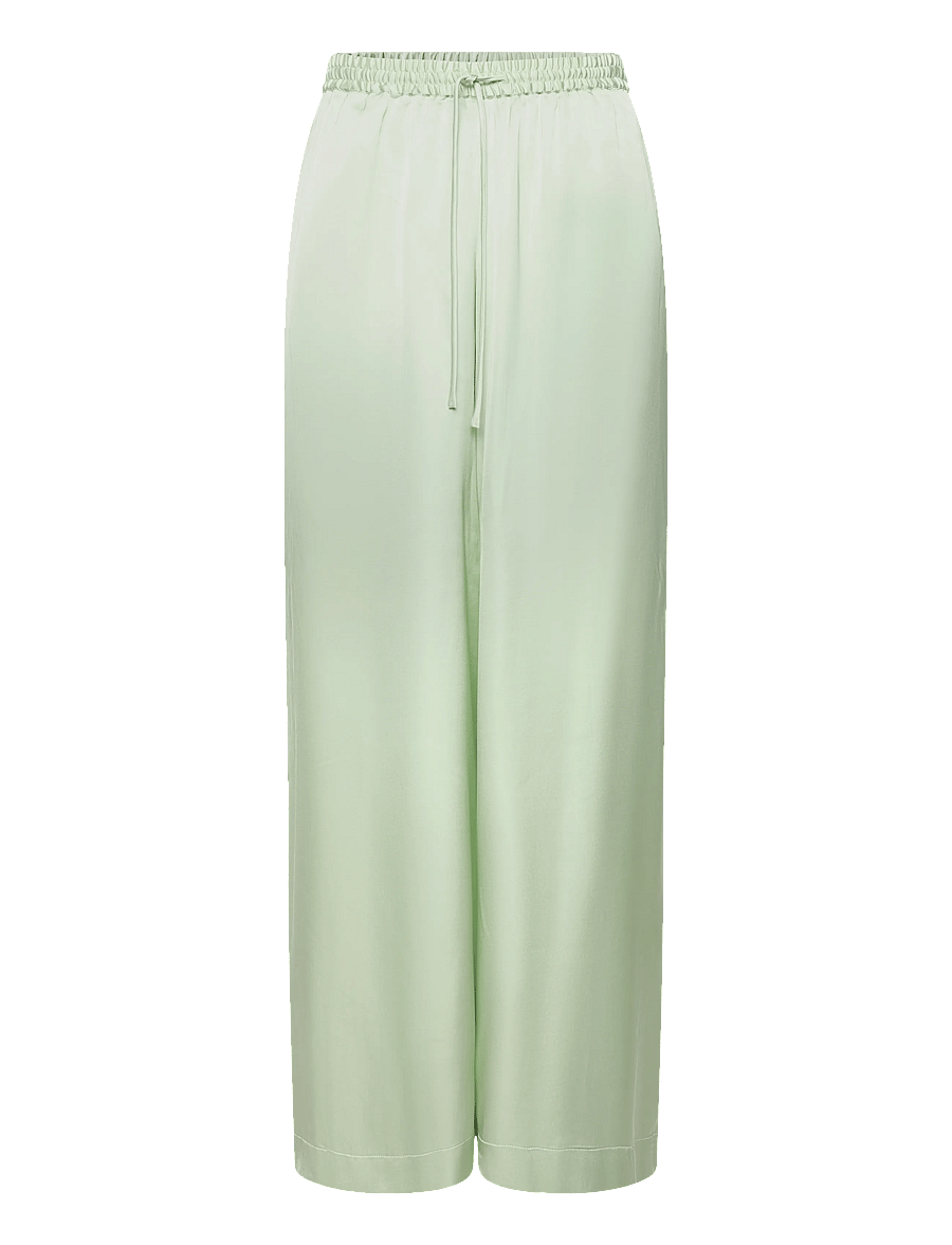 BOSS - C_Talia - hosen mit weitem bein - open green - 0