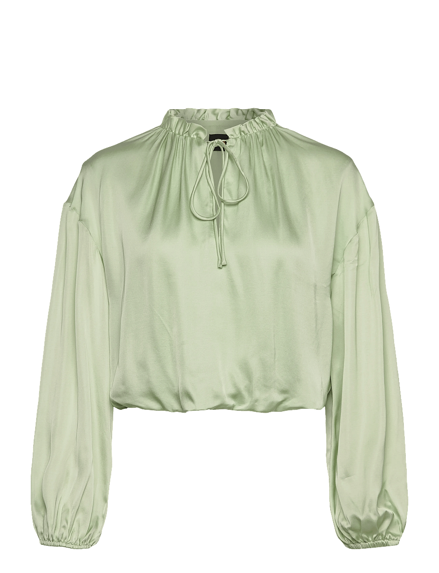 BOSS - C_Brise - pikkade varrukatega pluusid - open green - 0