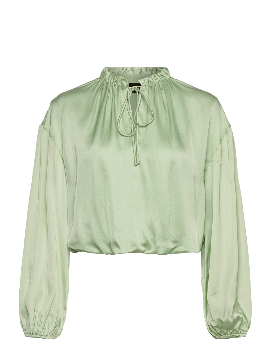 BOSS - C_Brise - blouses met lange mouwen - open green - 0