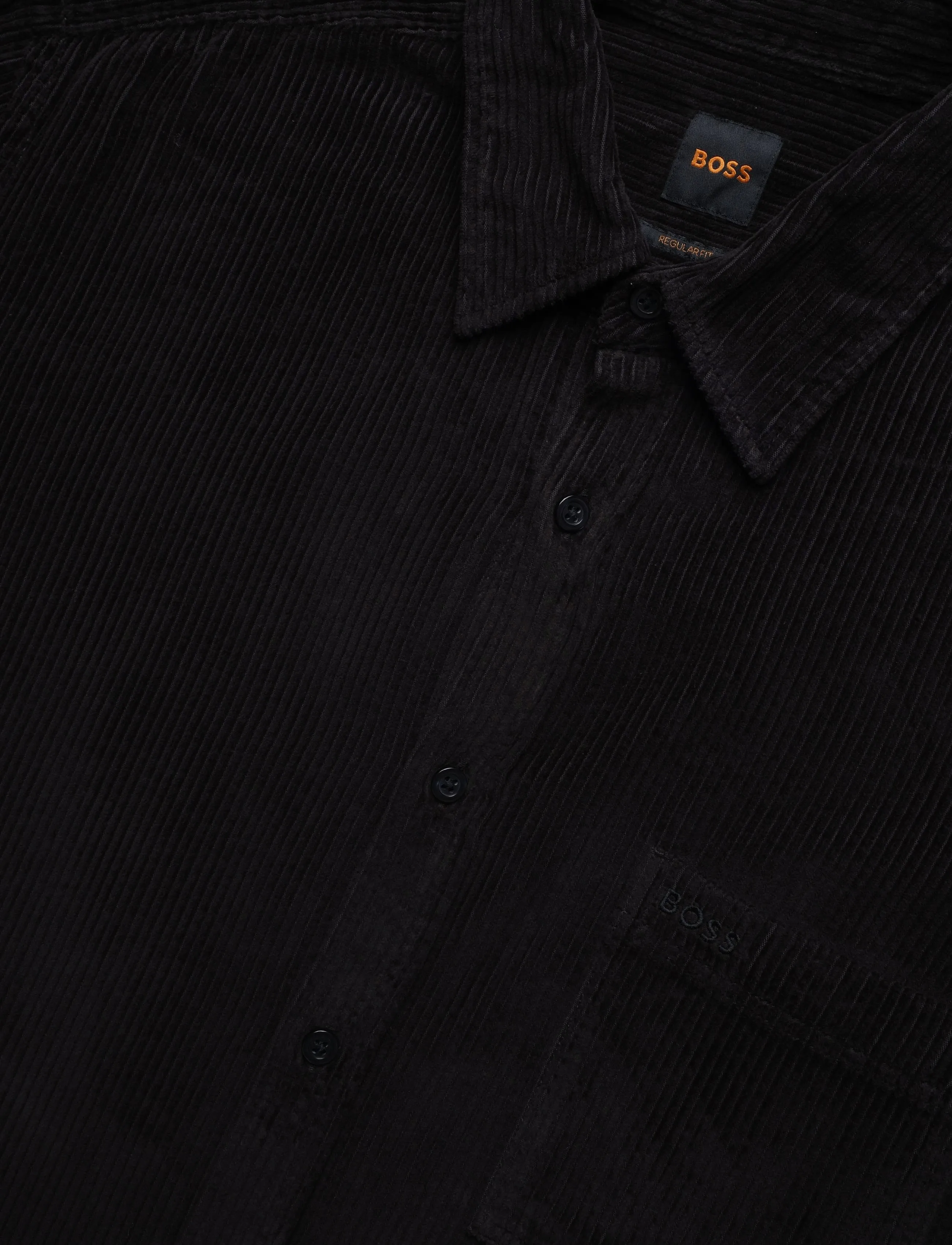 BOSS - Relegant_6_M - corduroy shirts - black - 2