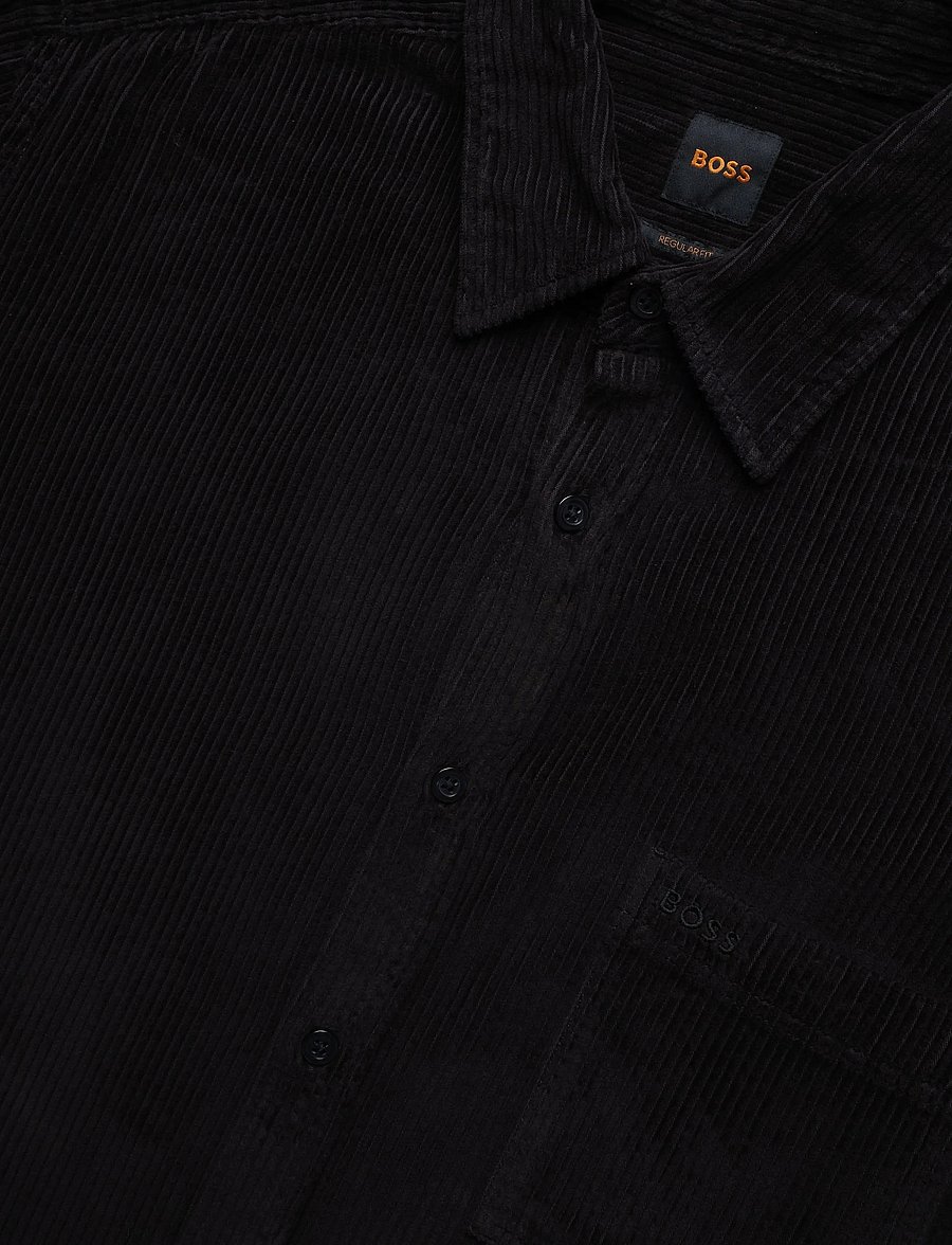 BOSS - Relegant_6_M - corduroy shirts - black - 2