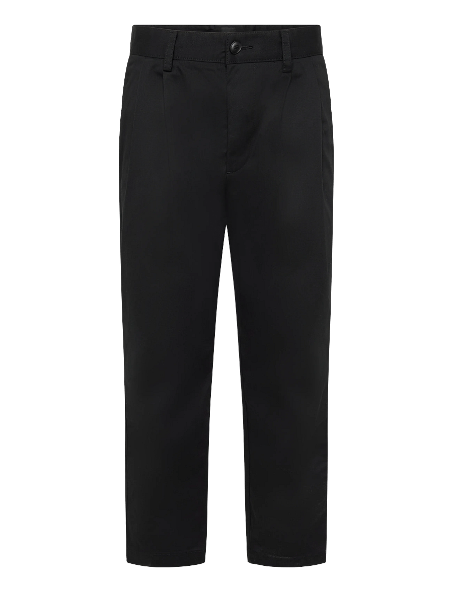 BOSS - Chino_Straight_9 - casual trousers - black - 0