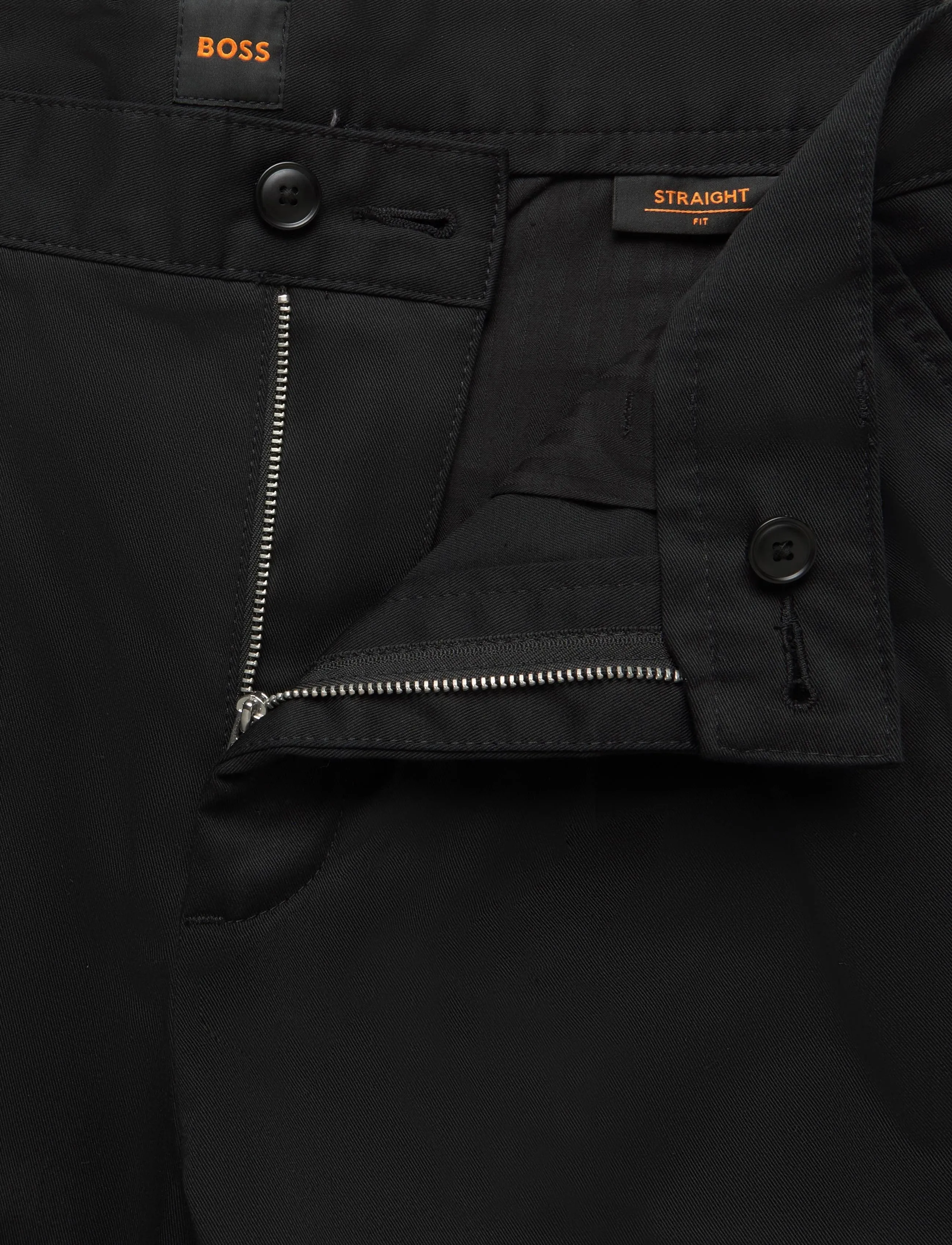 BOSS - Chino_Straight_9 - casual trousers - black - 3