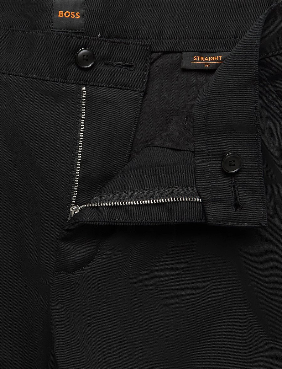 BOSS - Chino_Straight_9 - casual trousers - black - 3