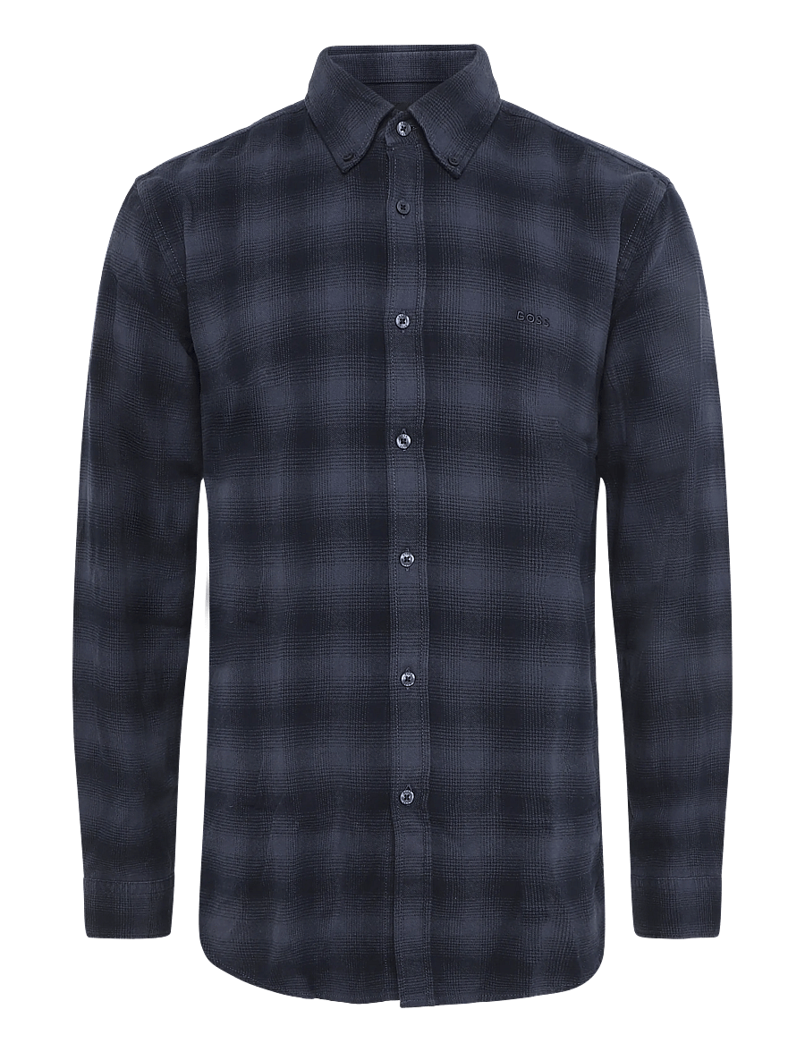BOSS - Rickert_M - checkered shirts - dark blue - 0