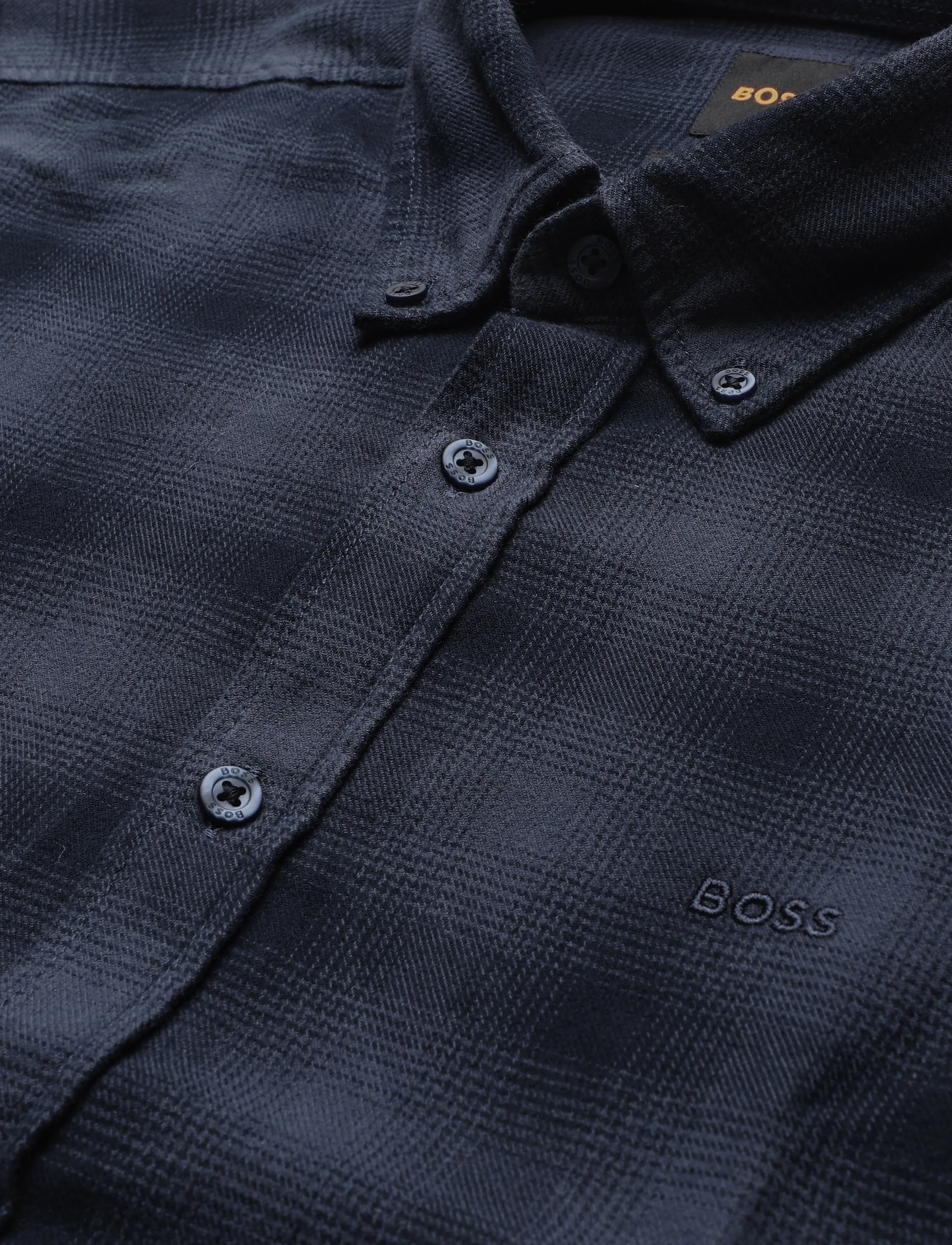 BOSS - Rickert_M - checkered shirts - dark blue - 2