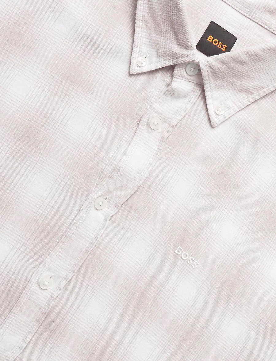 BOSS - Rickert_M - ternede skjorter - light beige - 2