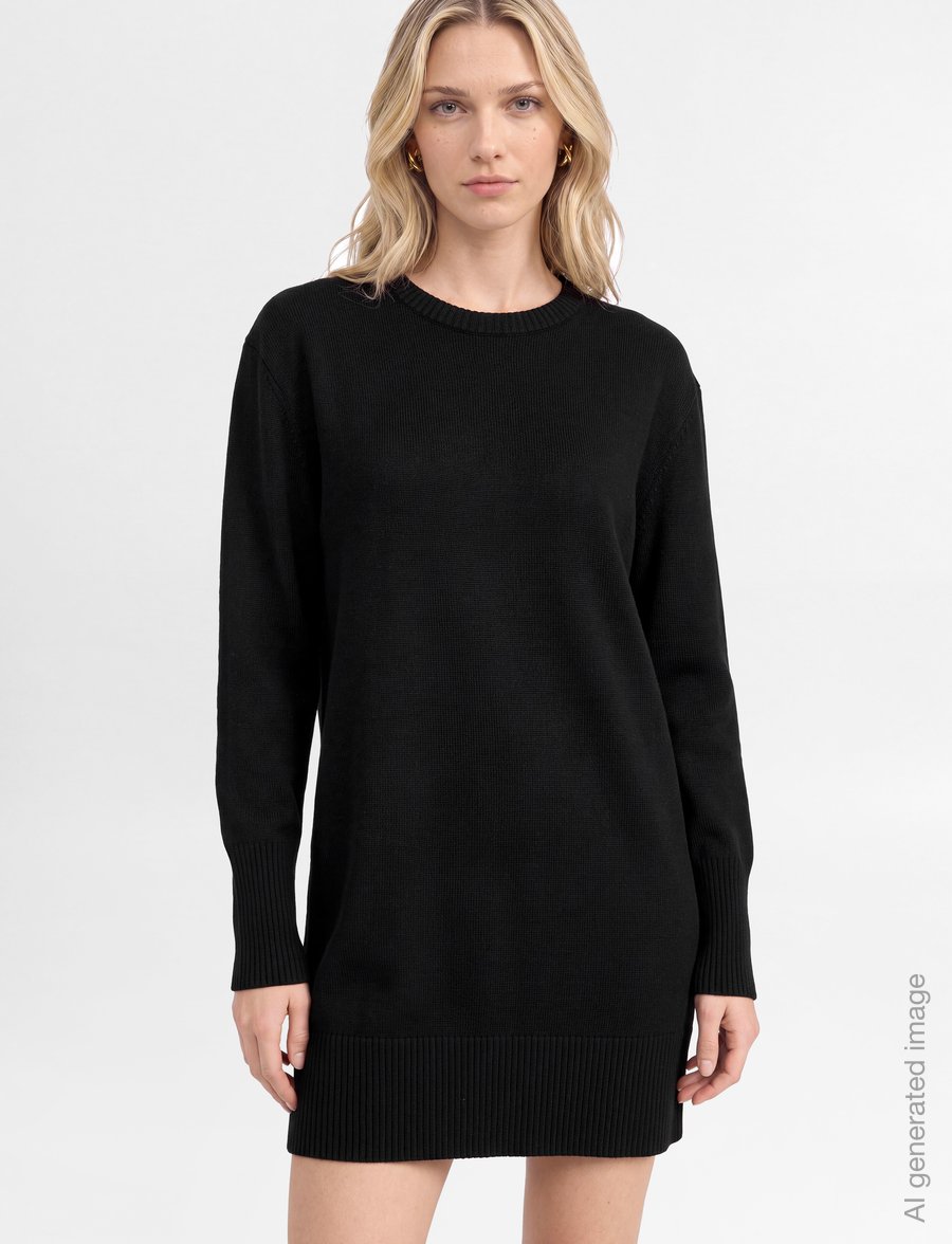 BOSS - C_Ferinea - strickkleider - black - 3